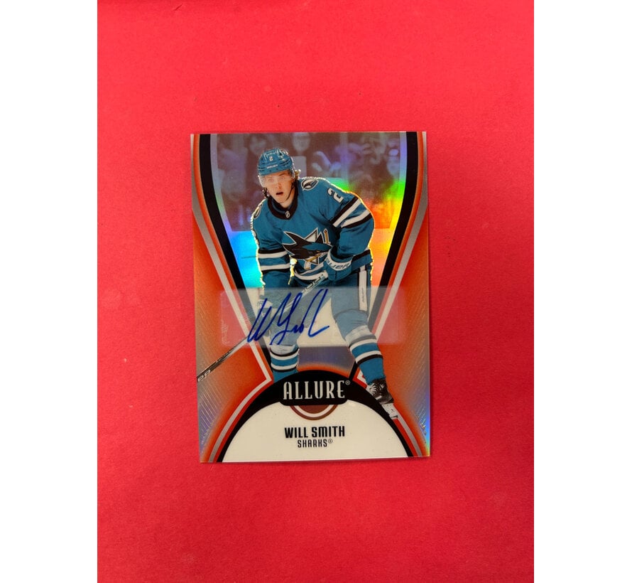 2025-26 UPPER DECK ALLURE WILL SMITH RED RAINBOW AUTOGRAPH