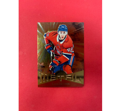UPPER DECK 2025-26 METAL UNIVERSE LANE HUTSON RETRO METAL GEMS