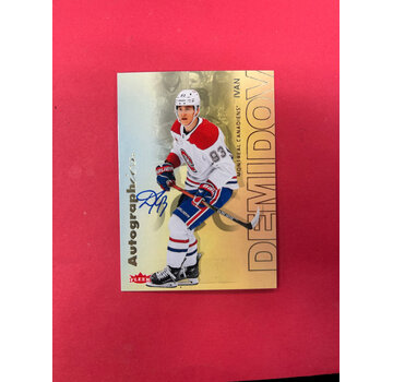 UPPER DECK 2025-26 FLEER ULTRA IVAN DEMIDOV AUTOGRAPHICS ROOKIE AUTO