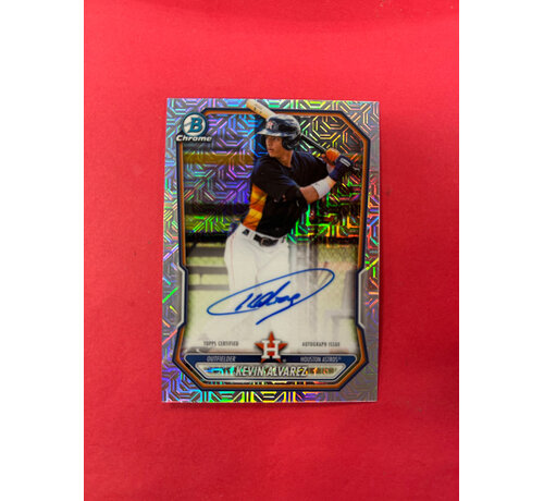 TOPPS 2026 BOWMAN CHROME KEVIN ALVAREZ MOJO AUTO
