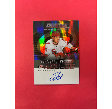 UPPER DECK 2025-26 UPPER DECK CREDENTIALS ALEXANDER NIKISHIN DEBUT TICKET ACCESS AUTO /199