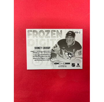 UPPER DECK 2025-26 O-PEE-CHEE SIDNEY CROSBY FROZEN DIGITS SP