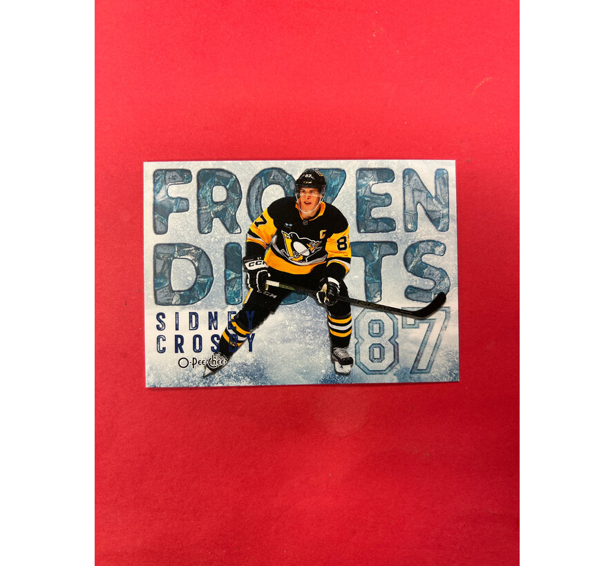 2025-26 O-PEE-CHEE SIDNEY CROSBY FROZEN DIGITS SP