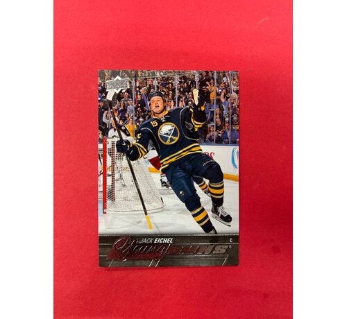 UPPER DECK 2015-16 UPPER DECK SERIES 2 JACK EICHEL YOUNG GUNS
