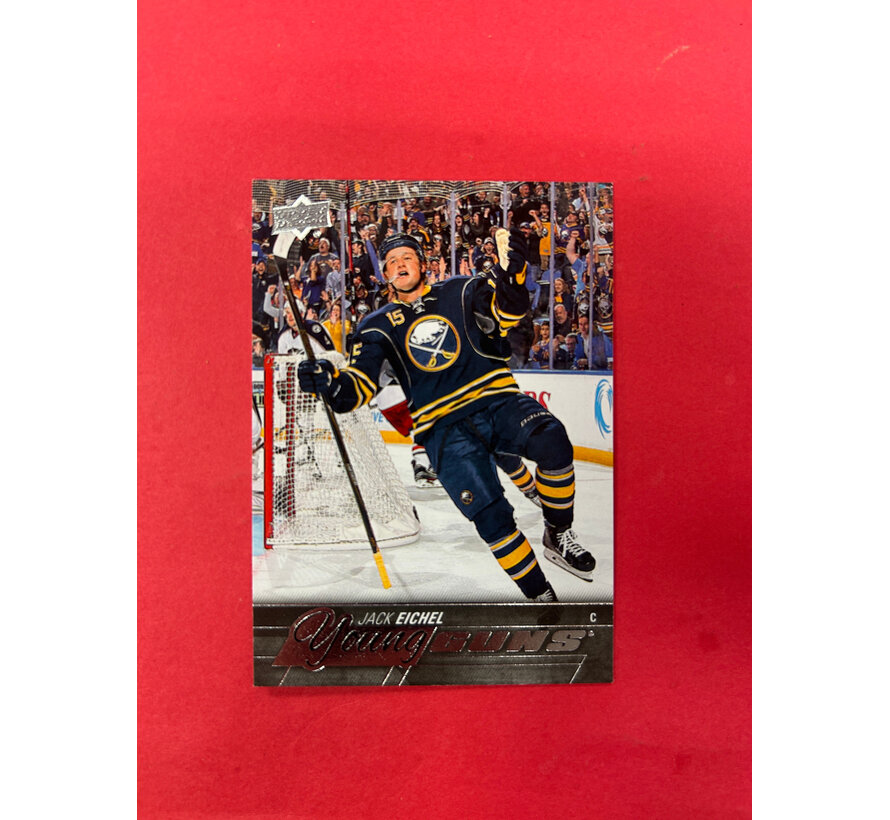 2015-16 UPPER DECK SERIES 2 JACK EICHEL YOUNG GUNS