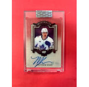 UPPER DECK 2023-24 UPPER DECK CLEAR CUT MATTHEW KNIES PORTRAITS ROOKIE AUTOGRAPH