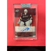 UPPER DECK 2020-21 UPPER DECK CLEAR CUT JOHN GIBSON YOUNG GUNS AUTOGRAPH TRIBUTE