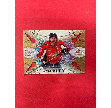 UPPER DECK 2022-23 UPPER DECK SP GAME USED ALEX OVECHKIN PURITY GOLD /25