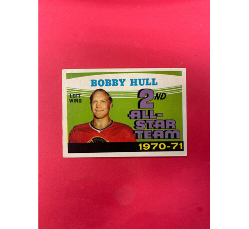 UPPER DECK 1971-72 OPC BOBBY HULL 2ND ALL STAR TEAM
