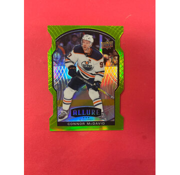 UPPER DECK 2020-21 UPPER DECK ALLURE CONNOR MCDAVID GREEN QUARTZ /99