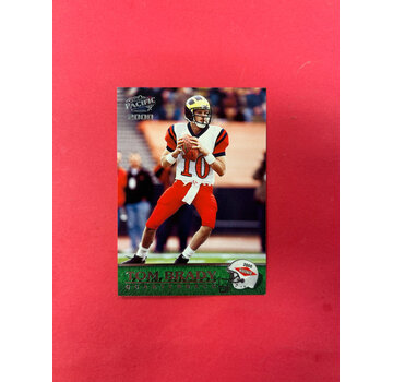 2000 PACIFIC FOOTBALL TOM BRADY RC #403