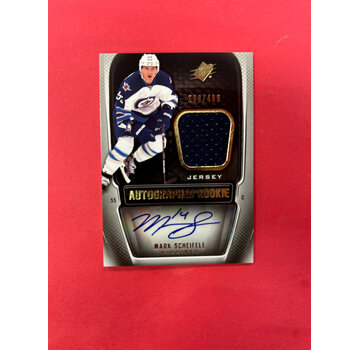 UPPER DECK 2011-12 UPPER DECK SPX ROOKIE JERSEY AUTOGRAPH MARK SCHEIFELE /499 #202