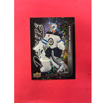 UPPER DECK 2024-25 UPPER DECK SERIES 1 DAZZLERS BLACK CONNOR HELLEBUYCK #DZ-48