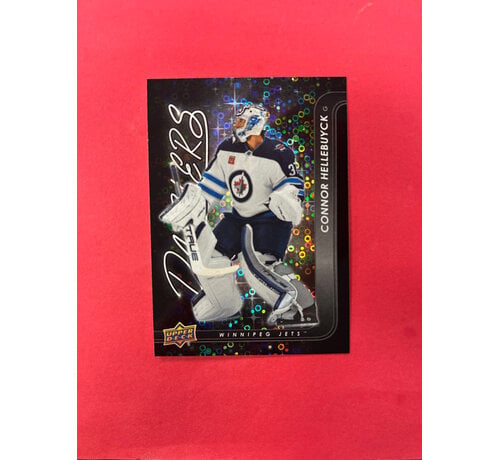 UPPER DECK 2024-25 UPPER DECK SERIES 1 DAZZLERS BLACK CONNOR HELLEBUYCK #DZ-48