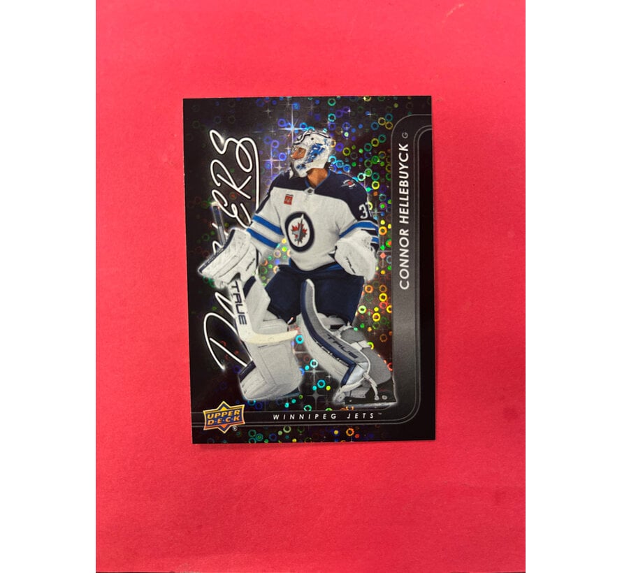 2024-25 UPPER DECK SERIES 1 DAZZLERS BLACK CONNOR HELLEBUYCK #DZ-48
