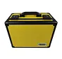 EVORETRO GRADED CARD STORAGE BOX TSA LOCK YELLOW 3 ROW
