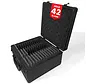 EVORETRO 3 ROW WITH INDIVIDUAL SLOT FIT FOR 42 GRADED CARDS - BLACK