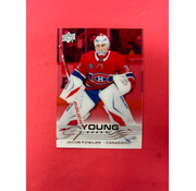 UPPER DECK 2025-26 UPPER DECK EXTENDED JACOB FOWLER YOUNG GUNS CLEAR CUT SSP