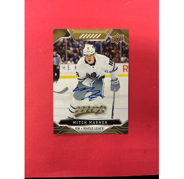 UPPER DECK 2019-20 UPPER DECK MVP MITCH MARNER GOLD SIGNATURES SSP