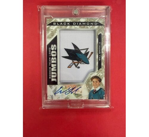 UPPER DECK 2024-25 UPPER DECK BLACK DIAMOND ROOKIE TEAM LOGO JUMBOS AUTO WILL SMITH /49 #RTL-WS
