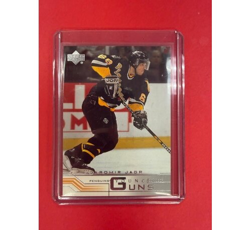 UPPER DECK 2001-02 UPPER DECK YOUNG GUNS FLASHBACK JAROMIR JAGR #226
