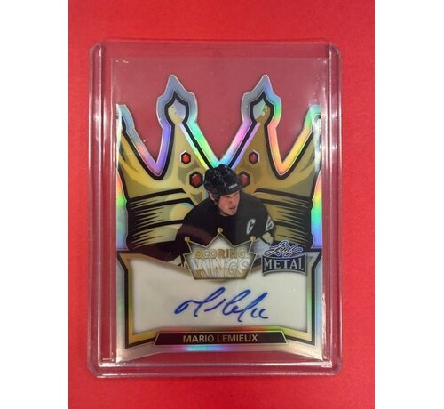 LEAF 2026 LEAF METAL SCORING KINGS AUTO 1/1 MARIO LEMIUX #SK-ML1