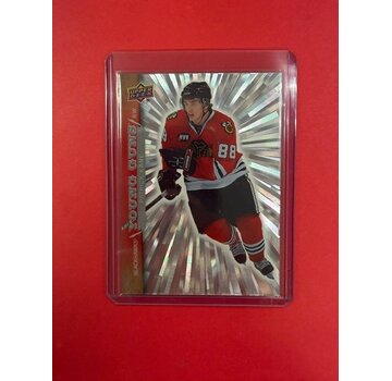 UPPER DECK 2025-26 UPPER DECK EXTENDED SERIES RETRO OUTBURST YOUNG GUNS PATRICK KANE #OR-26