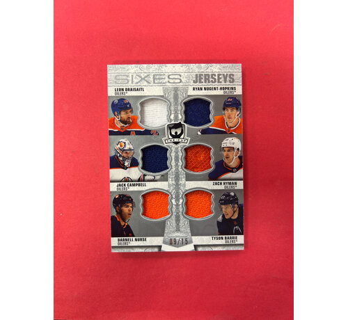 UPPER DECK 2022-23 UPPER DECK THE CUP SIXES OILERS /15