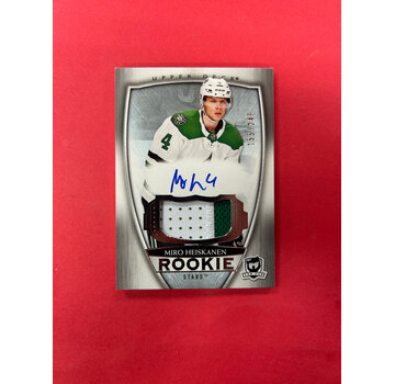 UPPER DECK 2018-19 UPPER DECK THE CUP MIRO HEISKANEN CUP ROOKIE PATCH AUTO /249