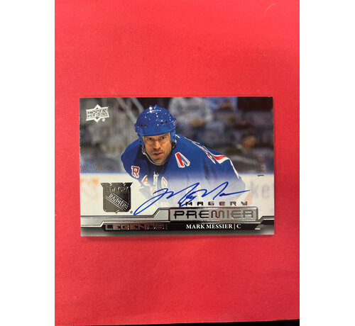UPPER DECK 2022-23 UPPER DECK THE CUP MARK MESSIER PREMIER IMAGERY AUTOGRAPH /50