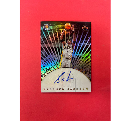 PANINI 2017-18 PANINI VANGAURD STEPHEN JACKSON AUTOGRAPH /99