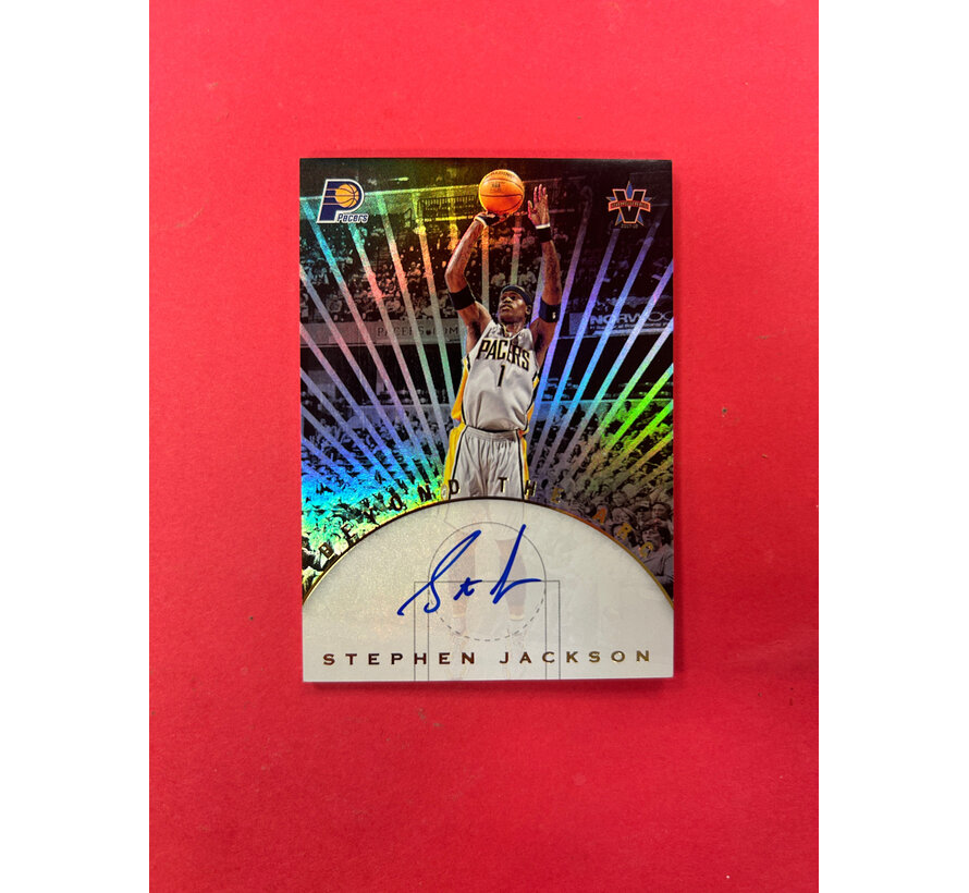 2017-18 PANINI VANGAURD STEPHEN JACKSON AUTOGRAPH /99