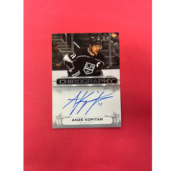 UPPER DECK 2023-24 SP AUTHENTIC ANZE KOPITAR CHIROGRAPHY AUTOGRAPH
