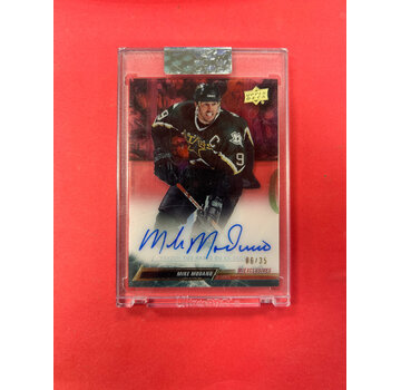 UPPER DECK 2022-23 UPPER DECK CLEAR CUT MIKE MODANO EXCLUSIVES AUTO /35