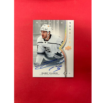 UPPER DECK 2021-22 UPPER DECK PREMIER GABE VILARDI ROOKIE AUTO