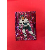 UPPER DECK 2025-26 UPPER DECK SERIES EXTENDED MACKLIN CELEBRINI PINK DAZZLER