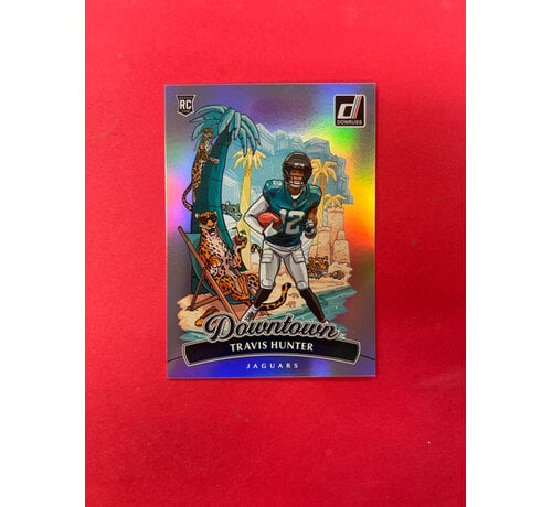 PANINI 2025 PANINI DONRUSS TRAVIS HUNTER ROOKIE DOWNTOWN