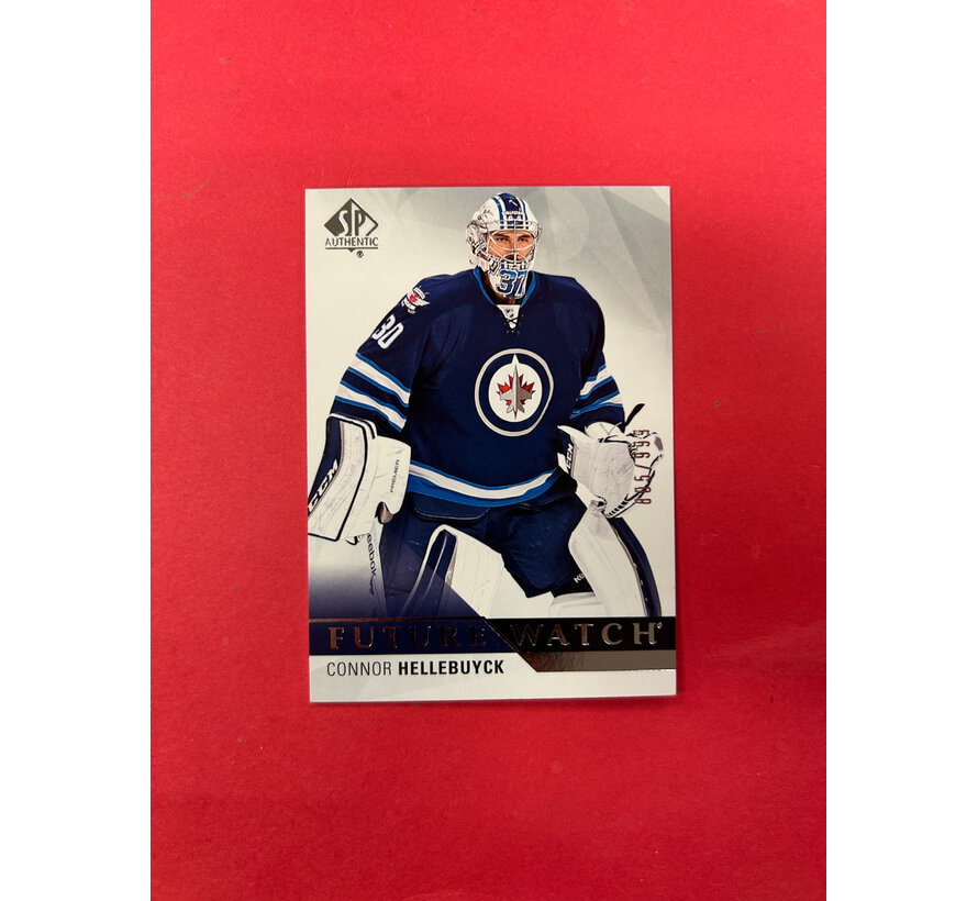 2015-16 SP AUTHENTIC CONNOR HELLEBUYCK FUTURE WATCH /999
