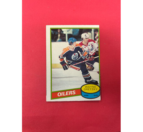 O-PEE-CHEE 1980-81 O-PEE-CHEE WAYNE GRETZKY OFF CENTRE
