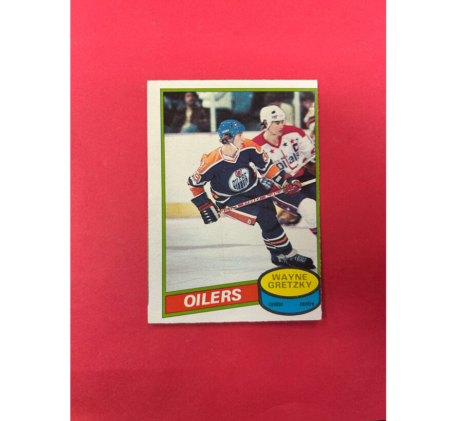 1980-81 O-PEE-CHEE WAYNE GRETZKY OFF CENTRE