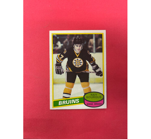 O-PEE-CHEE 1980-81 O-PEE-CHEE RAY BOURQUE ROOKIE