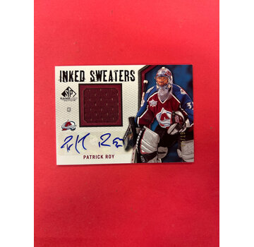 UPPER DECK 2010-11 SP GAME USED PATRICK ROY INKED SWEATERS /15