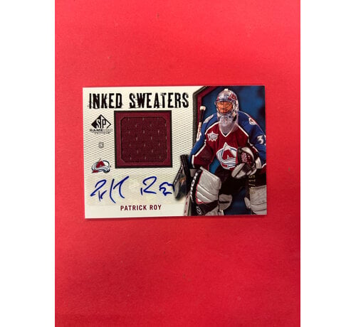UPPER DECK 2010-11 SP GAME USED PATRICK ROY INKED SWEATERS /15