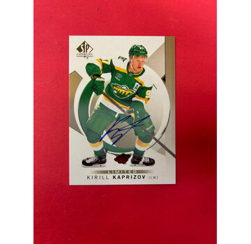 UPPER DECK 2024-25 SP AUTHENTIC KIRILL KAPRIZOV  LIMITED GOLD AUTOGRAPH