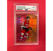 UPPER DECK 2023 UPPER DECK ALLURE CONNOR BEDARD RED ORANGE COLOR FLOW PSA GRADED 10