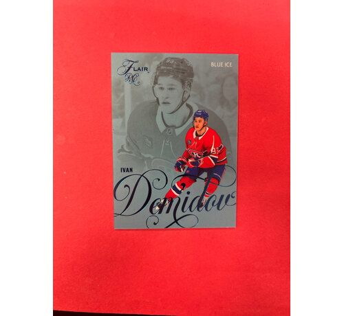 UPPER DECK 2025-26 UPPER DECK FLAIR IVAN DEMIDOV BLUE ICE ROOKIE /49