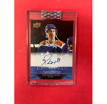 UPPER DECK 2023-24 UPPER DECK CLEAR CUT RYAN NUGENT HOPKINS UD CANVAS SIGNATURES