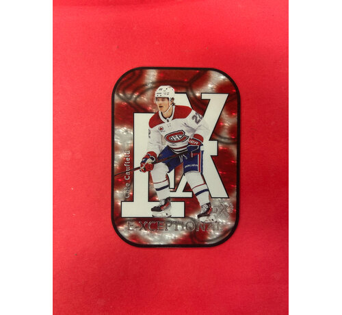 UPPER DECK 2023-24 E-X 2000 COLE CAUFIELD E-XCEPTIONAL SSP