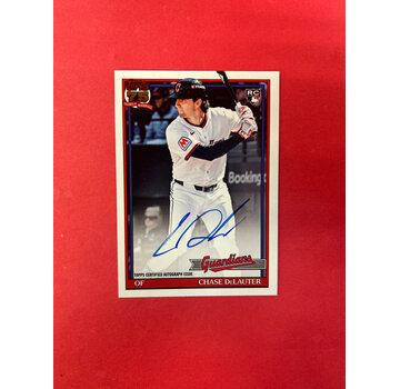 TOPPS 2025 TOPPS CHASE DELAUTER 1991 ROOKIE AUTOGRAPH