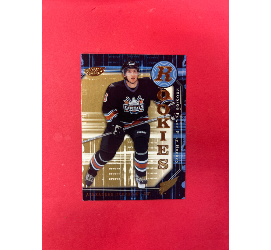 2005 UPPER DECK POWER PLAY ALEXANDER OVECHKIN ROOKIE
